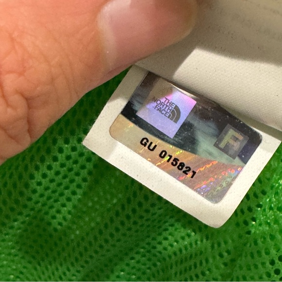 The Northface Hydrenalite Windbreaker Jacket Size L Color Block Blue Green - Picture 12 of 13